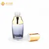 Venta Directa Botella de Esencia de 30 ml Botella con Bomba de Presión de Vidrio Botella Gotero de 50 ml Cuadrada Botella Dispensadora de Aceite de Masaje Cosmético