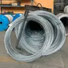 Alambre de Hierro Galvanizado por Inmersión en Caliente, Alambre de Acero para Invernaderos, Alambre de Atar para Construcción, Alambre de Acero Trenzado, Alambre de Acero de Alta Resistencia