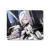 Alfombrilla de ratón pequeña para uso en la oficina para chicas con buen aspecto, tamaño mediano, personalización bidimensional de anime, venta al por mayor, alfombrilla de ordenador bonita