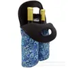 El fabricante suministra un paquete doble de Bolsas para Material de Buceo Juegos de Botellas de Vino Tinto Juegos de Botellas de Champán Bolsas de Embalaje para Vino Tinto