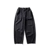 North Boundary Roupa Masculina Estilo Americano Marca Tendência Outono/Inverno 2025 Novas Calças de Trabalho Lavadas Levemente Curvas Masculinas Retas Casuais Longas
