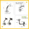 Soporte de Pared Macizo de Acero Inoxidable 304 Conector de Soporte de Pasamanos Montado en Pared de Escalera Estructura de Soporte de Barandilla Accesorios de Soporte de Barandilla