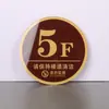 Placas de Número de Casa, Placas de Prédio de Apartamentos, Placas de Quarto, Placas de Dormitório, Placas de Apartamento de Hotel, Placas de Quarto Alugado, Placas de Porta em Acrílico