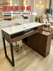 2026 Nueva Mesa de Manicure Mesa para Salón de Manicure Madera Blanca Estación de Manicure Banco de Trabajo Minimalista Moderno Para Una Persona
