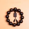 Famosas Pulseras de Sándalo con Etiquetas, Palo de Rosa, Huanghuali, Cuentas de Caoba, Lugares Escénicos, Templos, Pulseras de Madera al por Mayor