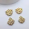 Cobre Chapado en Oro Zirconia de Alta Retención de Color Colgante Mariposa Materiales para Pulsera Collar Pendiente Joyería Hecha a Mano