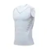 Chaleco deportivo sin mangas de secado rápido, camiseta de entrenamiento para correr ajustada de alta elasticidad, camiseta ajustada para hombre transpirable y que absorbe la humedad