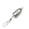 Plomadas de Plomo en Forma de Bala al por Mayor, Accesorios de Pesca con Anillas en Ambos Extremos, Plomadas de Plomo para Pesca de Roca de Peso Completo, Plomadas de Plomo con Anilla para Anzuelo de Uso Múltiple para Pesca en Mar