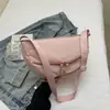 Otoño 2026 Nuevo Bolso Cruzado Elegante de un Solo Hombro Gran Capacidad Casual Bolso de Pecho Alto Valor Estético Chic Bolso de Mano Tipo Dumpling
