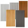 Pegatinas de pared de rejilla tridimensional cóncava-convexa con ranuras 3D de fábrica transfronteriza para renovación, ocultar defectos y decorar paredes de fondo