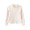 Fábrica de Ropa Infantil Xiaofei 2026 nueva camiseta básica de manga larga de invierno para niñas, top casual para niños mayores