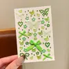 Pegatinas de Mariposas de Dibujos Animados para el Día del Niño, Pegatinas Faciales Sin Pegamento, No Dañinas para la Cara, Pegatinas Decorativas Faciales para Actuaciones Escénicas de Niñas