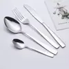 Acero Inoxidable Cuchillo Tenedor Cuchara Restaurante Occidental Hotel Set de 16 Piezas Set de 20 Piezas Set de 24 Piezas Juego de Cubiertos