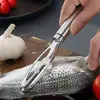 Acero Inoxidable 410 Raspador Manual de Pescado Removedor de Escamas de Pescado Herramienta para Escamas de Pescado Raspador de Escamas de Pescado Multifuncional Cocina