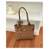 Bolsa Tote Feminina Fashion 2026 Nova Grande Capacidade Versátil Casual de Ombro para Trabalho e Deslocamento Bolsa de Mão de Nicho