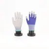 Guantes Finos Transpirables Resistentes al Desgaste Antideslizantes de Nylon PU de Calibre 21 en Stock al por Mayor