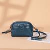 Bolso Pequeño de Cuero Genuino Bolso de Mujer 2025 Nuevo Trendy Moda Verano Bolso para Teléfono Móvil de Mujer Bolso de Hombro Cruzado para Madre
