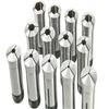 Conjunto de 7 peças de mandril de pinça 5C imperial 5C quadrado hexagonal furo têmpera rígido porte grande