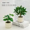 Plantas Simuladas Decoración Escandinava Pequeñas Plantas en Maceta Oficina Sala de Estar Escritorio Adornos Bonsái Interior Biónico Flores Falsas y Plantas Verdes
