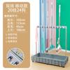 Soporte de Mopa de Acero Inoxidable de Pie Estante de Almacenamiento para Baño Colgador Organizador de Escobas y Mopas Herramienta Corte Láser