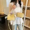 Set de Bolsos Sencillos de Nuevo Estilo Transfronterizo 2026 para Mujer, Bolso Cubo para Viajar, Bolso Bandolera de Hombro con Textura de Verano