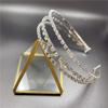 Europeu e Americano Moda Requintado Strass Headwear Acessórios para o Cabelo Boêmio Multi-camada Cristal Brilhante Headband Jóias de Casamento Nupcial