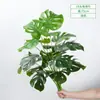Plantas Verdes de Simulação Nórdica Enfeites de Plantas Verdes Flores Artificiais para Sala de Estar Flores Secas Enfeites de Planta em Vaso para Mesa de Escritório Casa Criativa