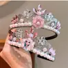 Diadema Frozen para Niñas Corona de Aisha para Niñas Vestido de Disfraz para Actuación Corona de Cullomi Melody Tocado