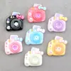 Cámara de Dibujos Animados Accesorios de Resina Amuletos DIY Pegamento de Crema Material para Accesorios del Cabello Agujero Zapatos Decoración para Funda de Teléfono Móvil Mayoreo