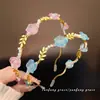 Diadema de Flor de Rosa de Cristal de Corona Alta con Perlas para Mujer, Pinza para el Cabello de Nicho de Alta Gama, Accesorios para el Cabello de Novia, Pinza Fina para el Cabello