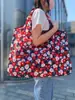 Bolsa de Hombro Plegable Nueva de Dibujos Animados Transfronteriza Bolsa de Compras Grande Portátil de Gran Capacidad Bolsa de Compras para Supermercado