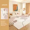 Alfombra de Sala de Estar de Alta Calidad Personalizada Alfombrilla para Dormitorio sin Lavar Limpiable Alfombrilla para Mesita de Noche Impermeable Resistente a Manchas Cobertura Total Alfombrilla de Piso Venta al por Mayor