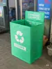 Caixa de Reciclagem para Entrega Expressa Cainiao Station, Zto, Yto, Sto Caixa de Classificação de Lixo, Caixa de Reciclagem Verde