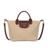 2025 Nova Bolsa de Tecido Oxford Feminina Bolsas Dragão Francesas Costura Bolsa Dumpling Bolsa de Mão Simples Bolsa Geral