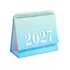 Calendário de Mesa Wengu Ano do Cavalo 2027 Calendário de Ano Novo Calendário de Publicidade Corporativa Atacado Planejador de Calendário Logo Impresso em Gradiente