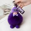 Venta al por mayor transfronteriza Muñeca para dormir Fox Mao Mao Llavero para coche Muñeca Colgante de felpa Lindo Colgante para bolso Mujeres