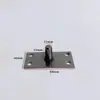 Mola de piso de porta de vidro, extensão do eixo superior, peça de hardware, acessórios de fixação de eixo fixo simples de aço inoxidável