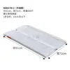 Rampa Libre de Barreras Ludaman Tablero de Transición de Paso de Aleación de Aluminio para Carrito, Escalón Plegable Móvil Tabla Inclinada