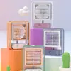 Ventilador de ar resfriador atomizador mini ventilador carregamento USB refrigeração por spray pequeno ar condicionado ventilador de mesa portátil umidificador