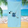 Toalla de Playa Stitch Transfronteriza Nueva de Verano Estampada de Secado Rápido Absorbente de Agua Engrosada Linda de Dibujos Animados Toalla para Niños Toalla de Baño