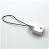 Hebilla de Resorte de Aleación de Zinc Forma de Nariz de Cerdo Clip para Cuerda Hebilla Pequeña en D Forma de U Clip para Correa de Teléfono Móvil Clip para Correa Cruzada de Teléfono