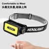 Nuevo Faro Led Sensor Cob Luz Fuerte Faro Sensor Montado en la Cabeza Carga USB Luz Fuerte para Correr de Noche Faro de Luz Fuerte