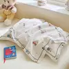 Funda de almohada de gasa arrugada de algodón para niños Funda de almohada de látex para bebé 30X50CM Funda interior para cojín de siesta de jardín de infancia