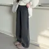 Pantalones de Niña Primavera 2026 Nuevos Pantalones de Pierna Ancha Pantalones Deportivos Rectos para Niños Pantalones de Arroz Pegajoso Estilo Primavera y Otoño para Niñas Grandes