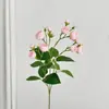 12 Brotos de Chá Pequenos, Flores de Lótus Artificiais, Decorações de Flores Artificiais, Buquês para Decoração de Mesa, Decorações de Janela, Flores de Seda, Adereços para Fotos