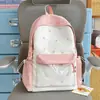 Mochila Nueva Modelo Estilo Japonés de Alto Valor Fresca Dulce Linda de Estrella para Estudiantes de Secundaria y Preparatoria Mochila Ligera de Viaje