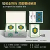 Niu importado terciopelo de doble cara pvc póker lucha de terratenientes mesa de juego cartas de juego póker plástico creativo ocio