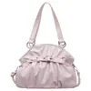 Bolsa de Ombro Único com Pregas Estilo Relaxado Selecionada Cuidadosamente para Mulheres, Nova Moda 2026 Bolsa de Mão Versátil Bolsa Tote com Grande Capacidade