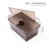 Caja grande para alimentación de mascotas con orificio de ventilación, caja para rastreros vivos, caja para araña, escorpión, rana cornuda de palacio, tortuga
