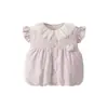 Chaleco para Bebé 120g Chaleco Acolchado de Algodón que Protege la Barriga para Otoño e Invierno, Chaqueta sin Mangas para Niñas, Top Cálido para Niños